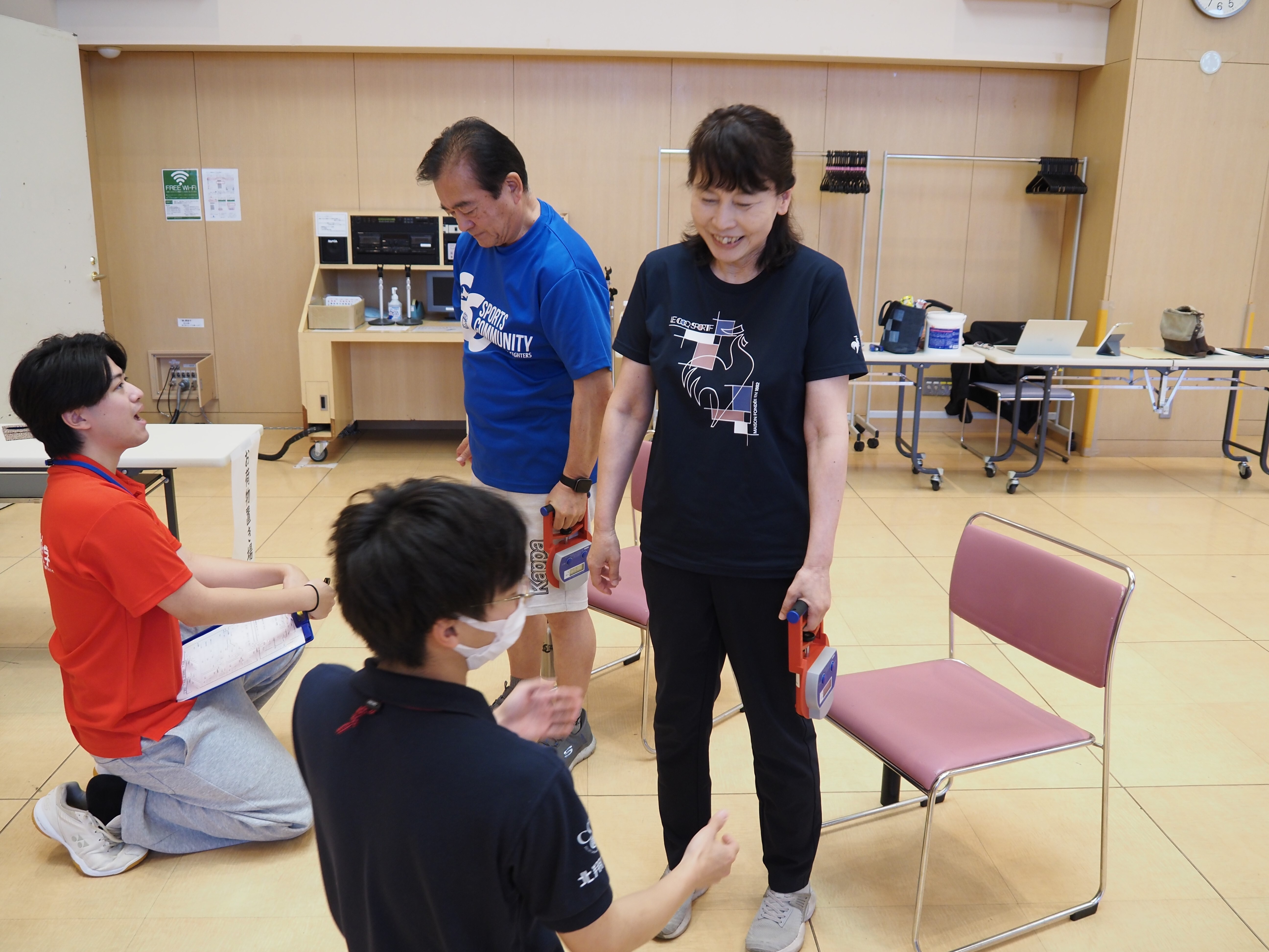 シニア向け体力測定