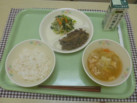 めむろまるごと給食