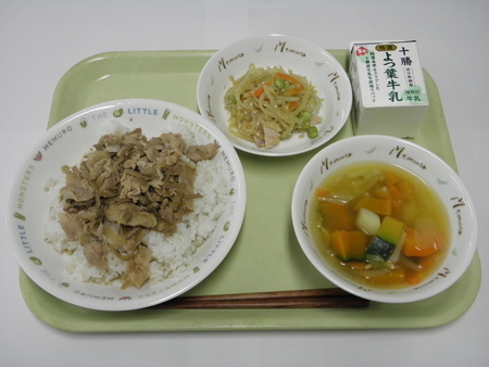 平成28年11月の献立画像