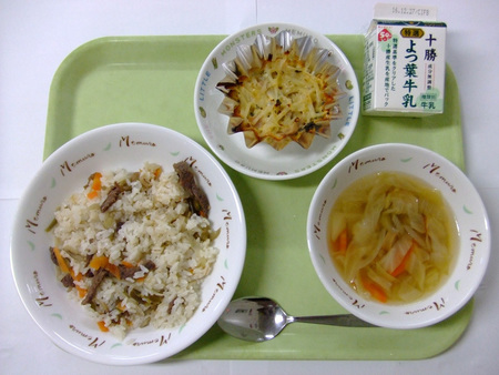 平成28年12月の献立画像