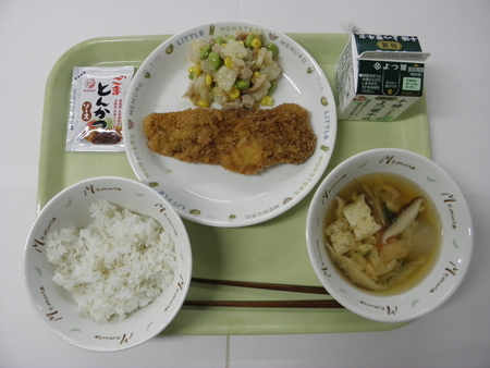 平成29年3月の献立画像