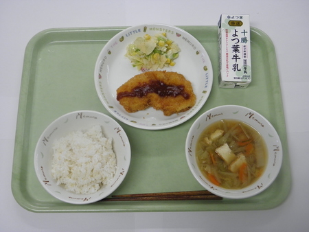 平成31年3月の献立画像