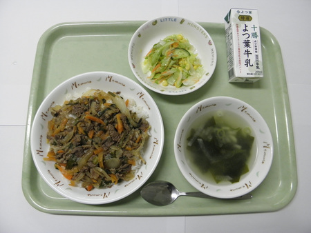 令和元年7月の献立画像